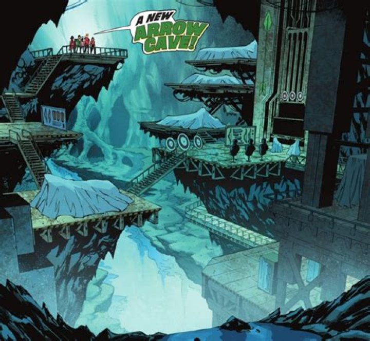 Superhero Hideouts: 20 Best Superhero Lairs Of All Time 2 #19 Arrow Cave - Superhero Hideouts