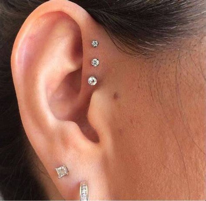 21 Forward Helix Piercing Examples with Piercing Guide (2020)