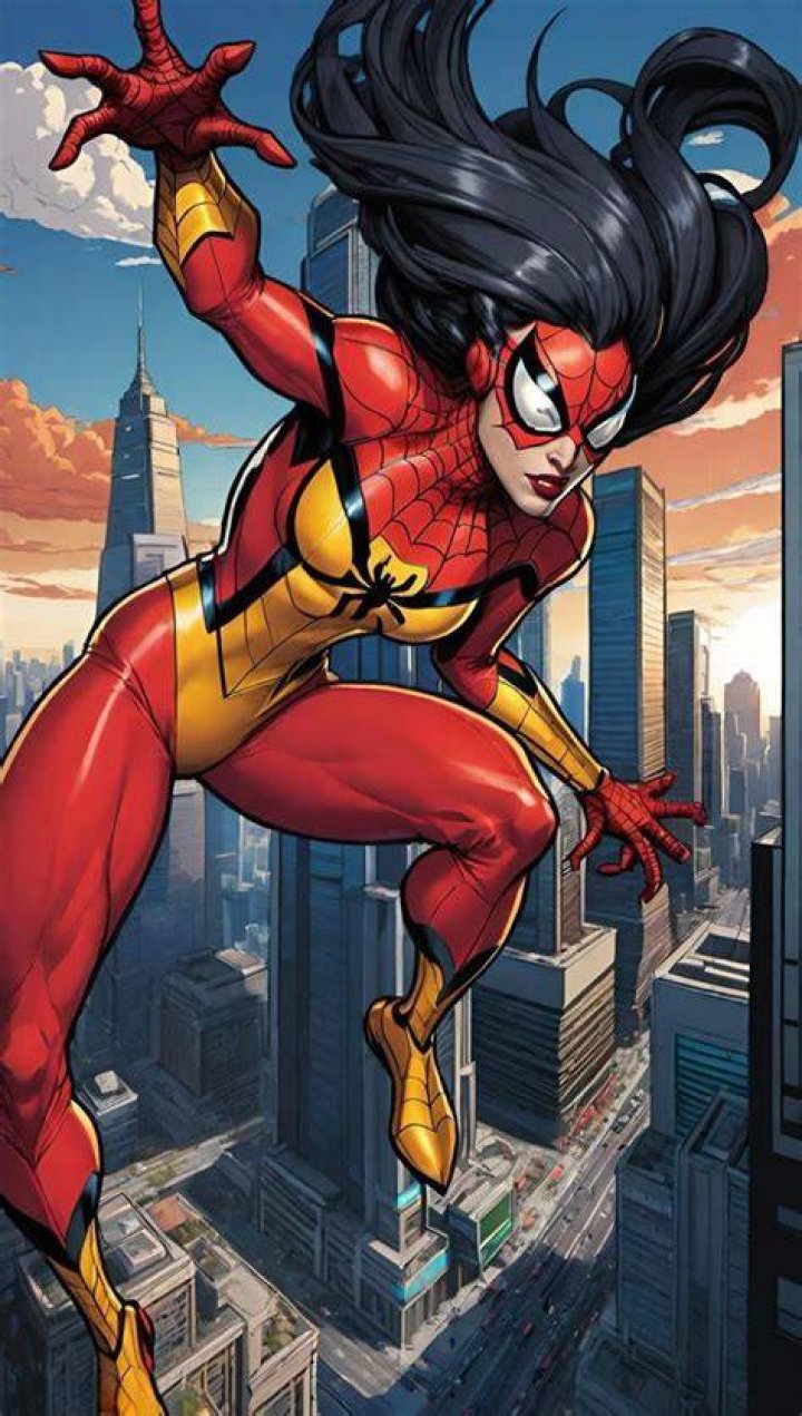 Red Superheroes: Top 25 Heroes Who Are or Wear Red (Ranked) 4 #22 Spider-Woman - Red Superheroes