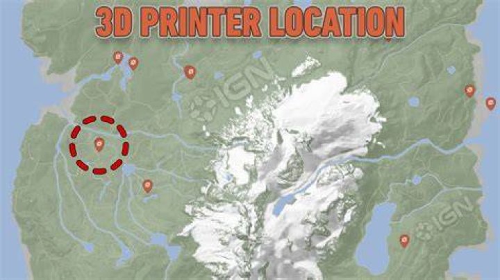 3D Printer locations in Sons of the Forest. 