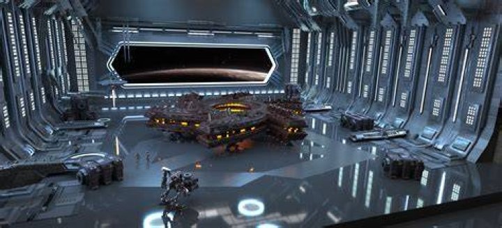 Alliance Docking Bay on the Citadel in Mass Effect Legendary Edition