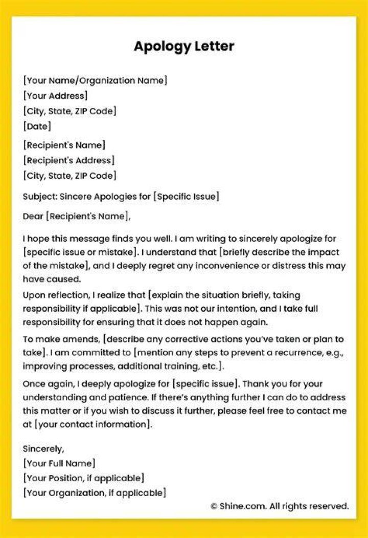 apology "In a moment of weakness" Nadia releases apology video after