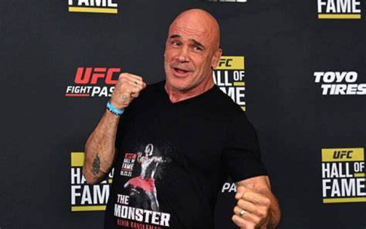 Bas Rutten In The Middle Of A Match