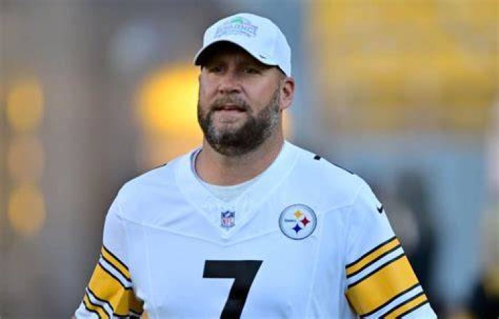 Ben Roethlisberger at a Pittburgh Steelers game