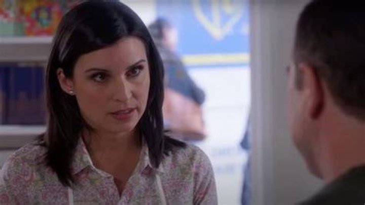 Beth Dover in Brooklyn Nine Nine and Beth Dover posing with Joe Li Truglio