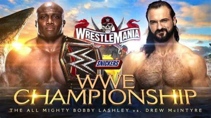 Bobby Lashley Vs. Drew McIntyre Hell In A Cell