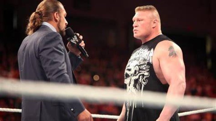 Brock Lesnar v Triple H Extreme Rules 2013 Cropped