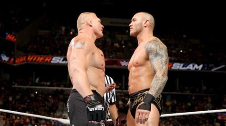 Brock Lesnar Vs. Randy Orton SummerSlam