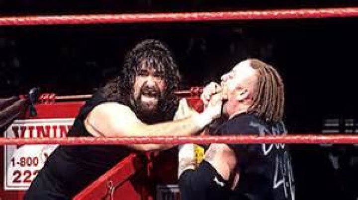 Cactus Jack vs. Road Dogg in a Dumpster Match