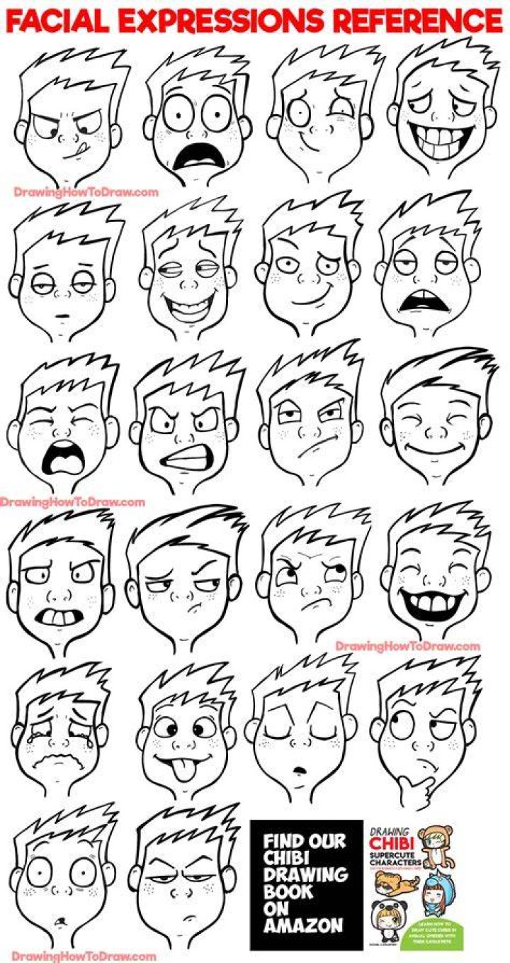Cartoon, Facial expression, Head, Line art, Illustration, Nose, Cheek, Human, Art, Finger, 