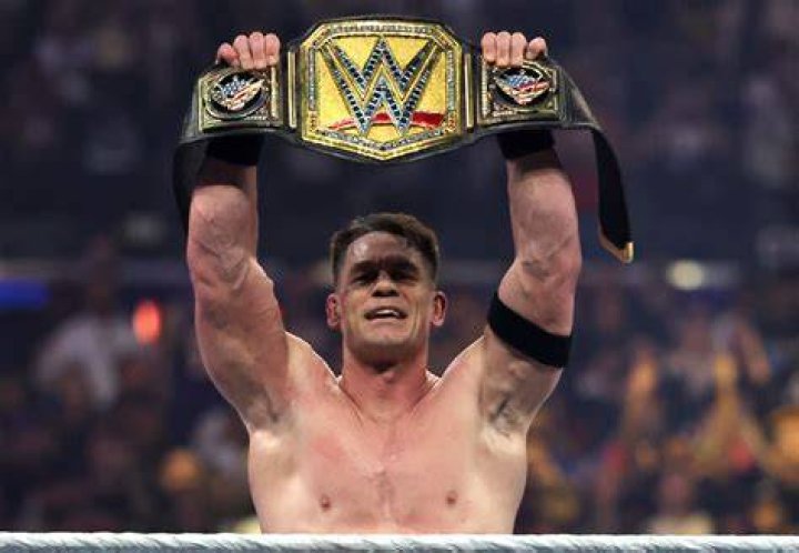 Cena won his first WWE Championship at WrestleMania 21