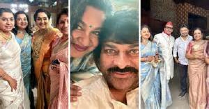 Chiranjeevi, Radikaa, Suhasini, Revathi