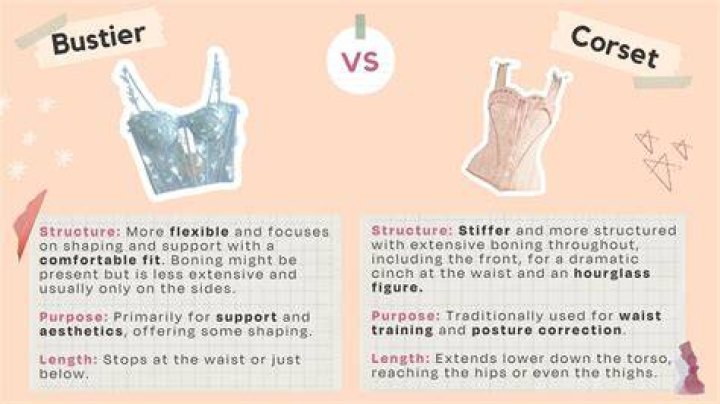 Corset Vs Bustier: What's The Difference?