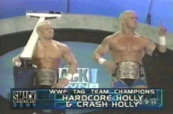 Crash Holly defends the Hardcore Title at the circus