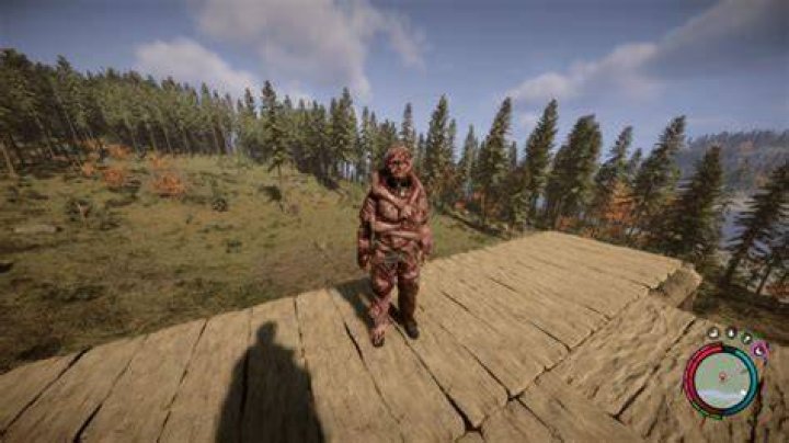 Creepy Armor in Sons of the Forest. 