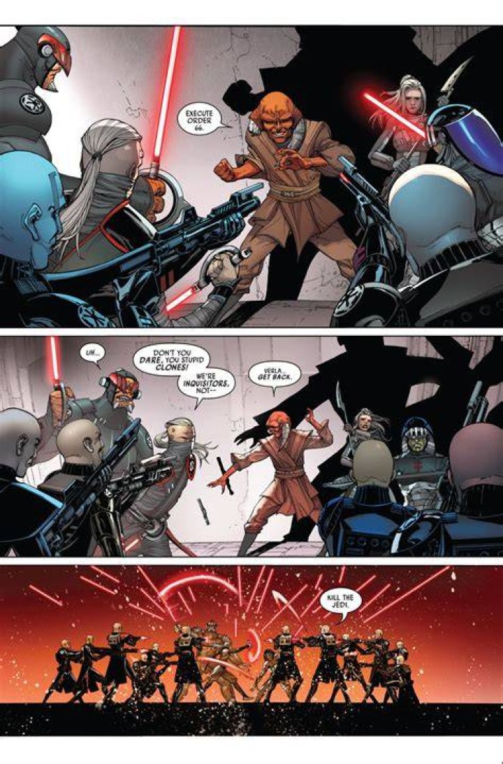 Darth Vader Comics Order 66 Survivor List