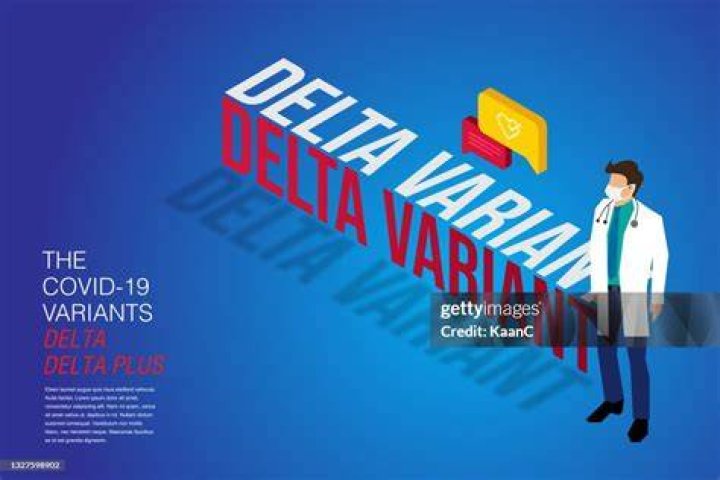 Delta variant concept shot