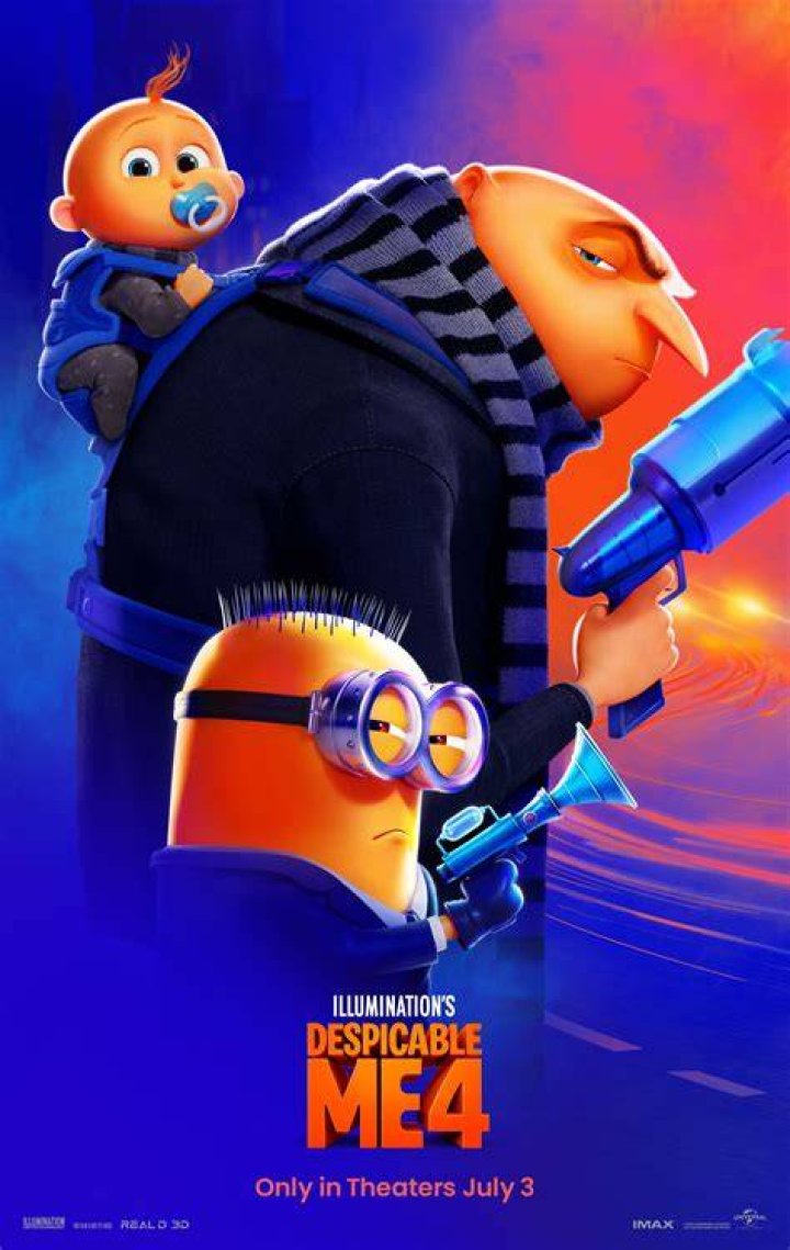 Despicable Me 4 Temp Poster