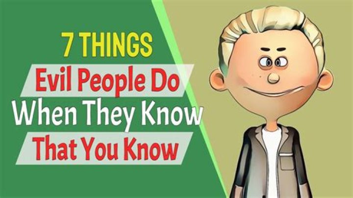 Do Evil People Know That They're Evil? Rabbi Ben Hecht