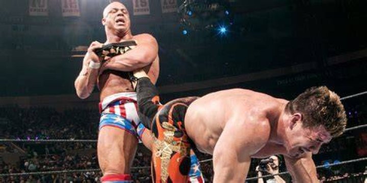 Eddie Guerrero v Kurt Angle WrestleMania 20 Cropped small package