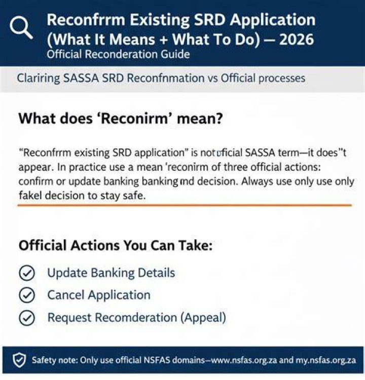 Existing SRD application