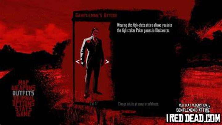 Gentlemans Attire Red Dead Redemption