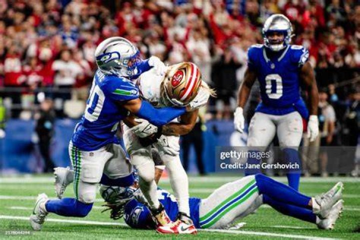 George Brooks scores a touchdown
