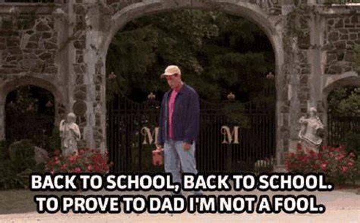 GIF, Billy Madison, Back to school song