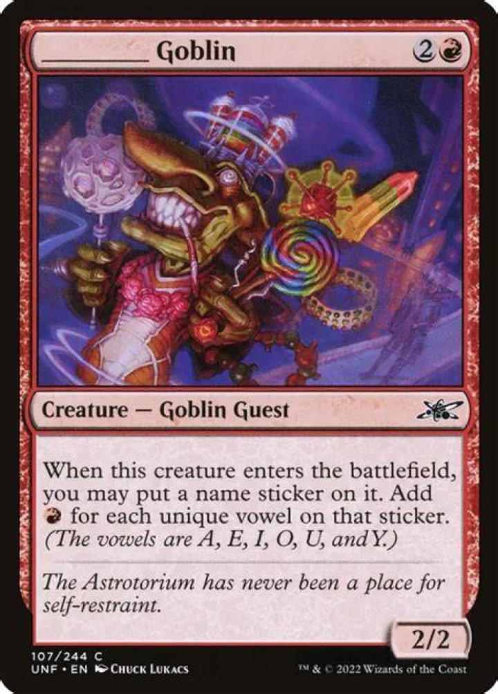 Goblin &middot; Unfinity (UNF) 107 &middot; Scryfall Magic The Gathering Search