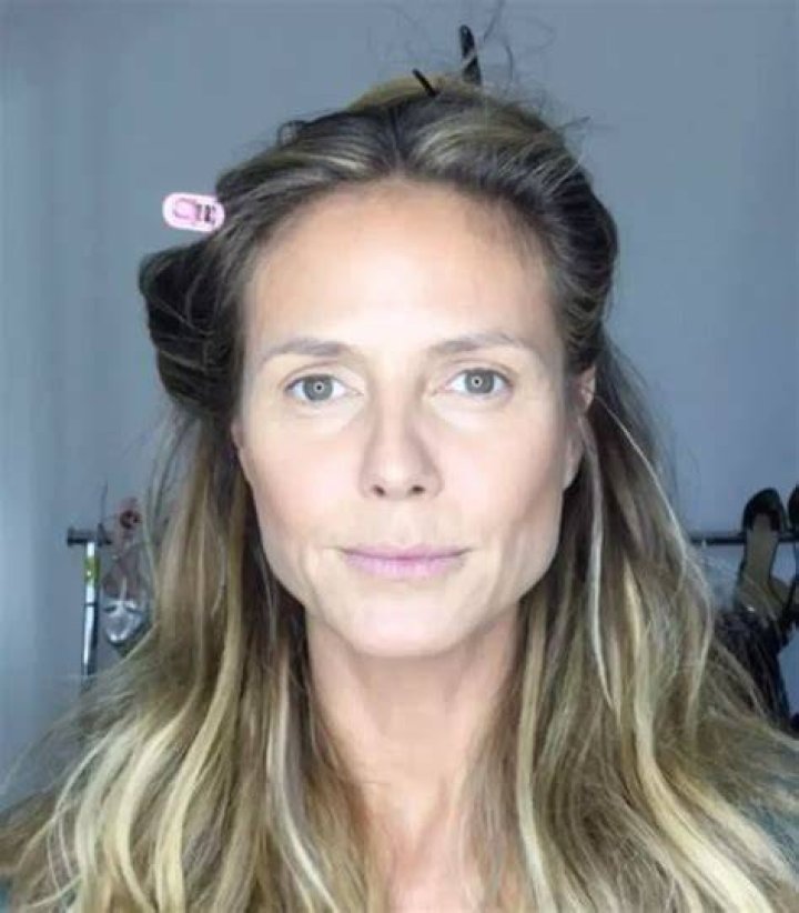 Heidi Klum Stuns Without Makeup