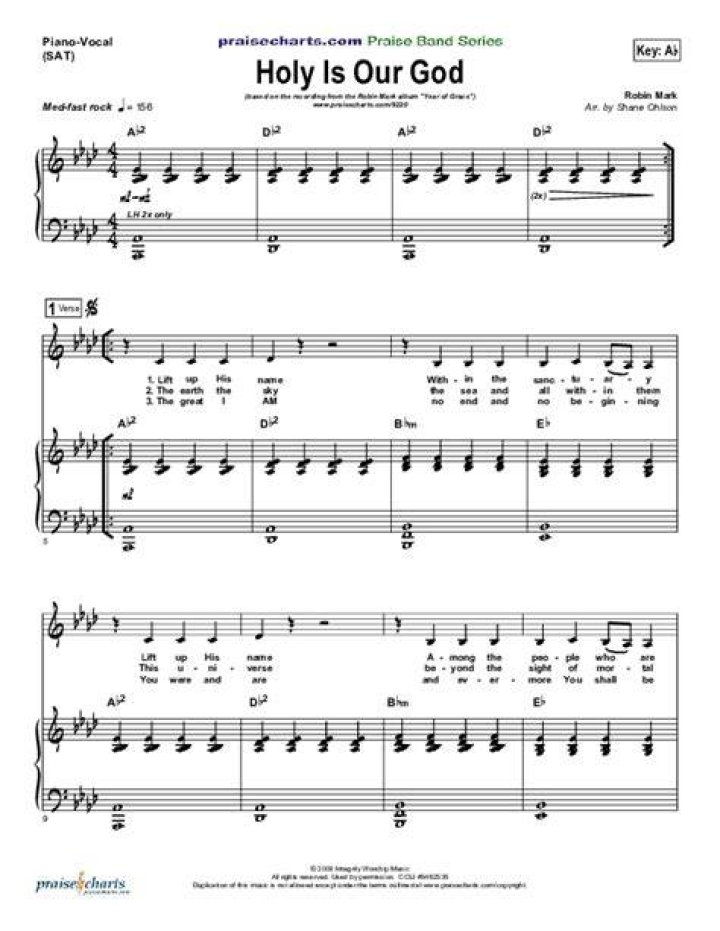 Holy Is Our God by Robin Mark