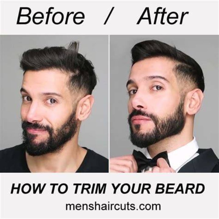 how to trim a beard
