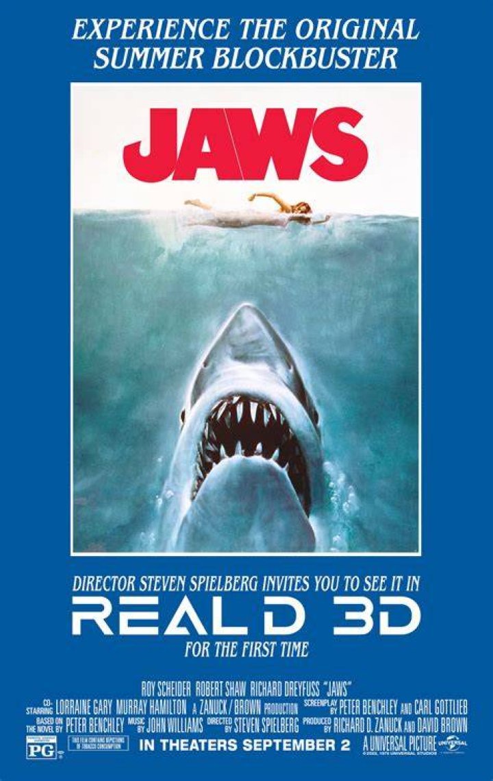 jaws 3d original poster