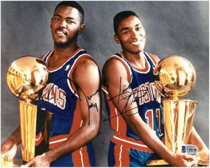 Joe Dumars Isiah Thomas