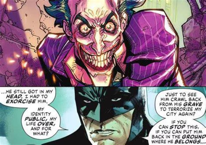 Joker returns from the dead in Batman Beyond. 