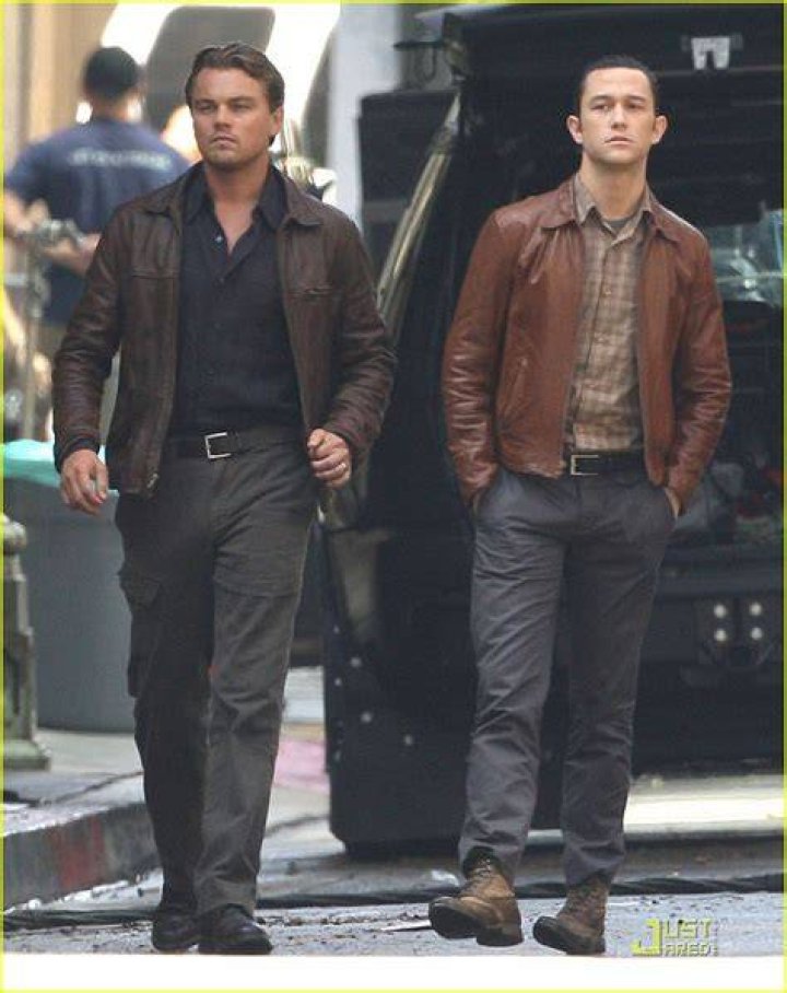 Joseph Gordon Levitt and Leo Dicaprio in Inception