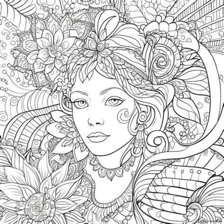 Line art, Coloring book, Art, Illustration, Drawing, Black-and-white, 