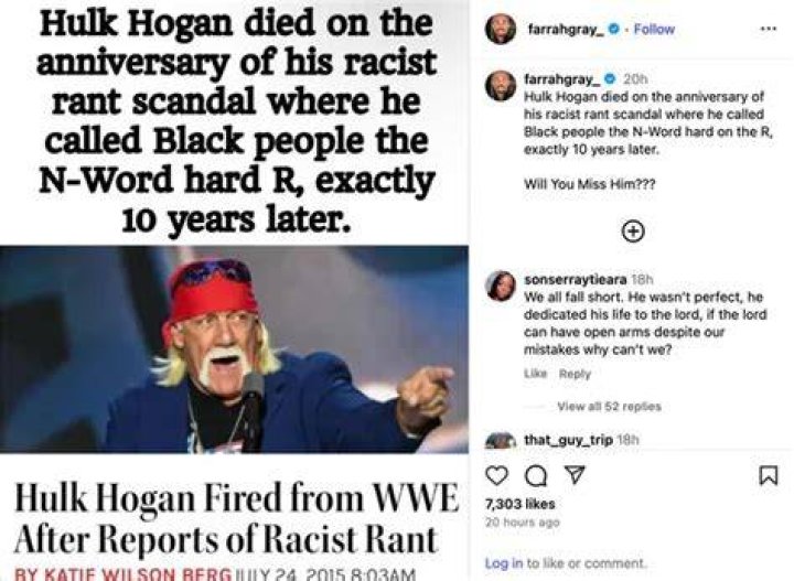 More Racist Comments By Hulk Hogan Released