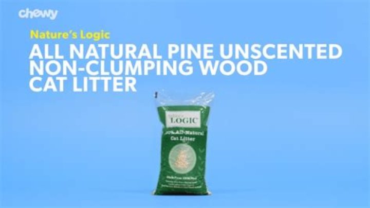 Nature&rsquo;s Logic All-Natural Pine Unscented Non-Clumping Wood Cat Litter
