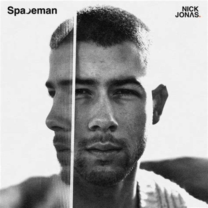 Nick Jonas in Spaceman single cover