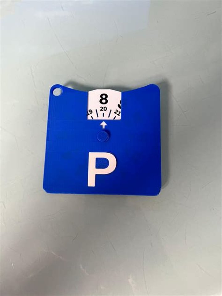 Parking Disc Note A friend of Daves girlfriend used our pa&hellip; Flickr
