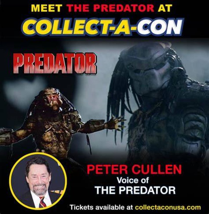 Peter Cullen as Predator in Batman vs. Predator