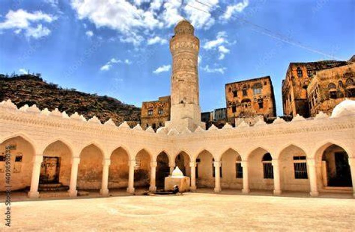 Queen Arwa Mosque in Jibla, Ibb province, Yemen