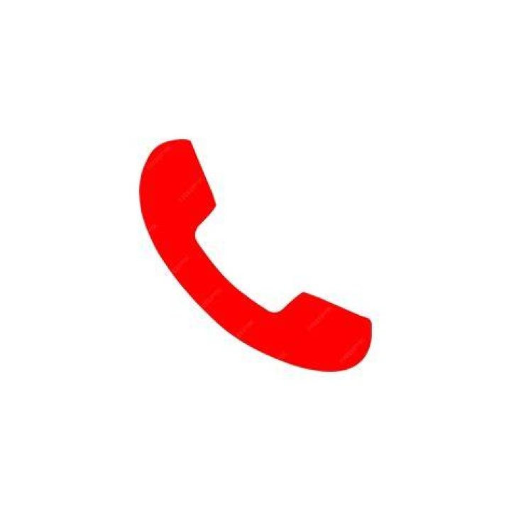 red phone handset icon