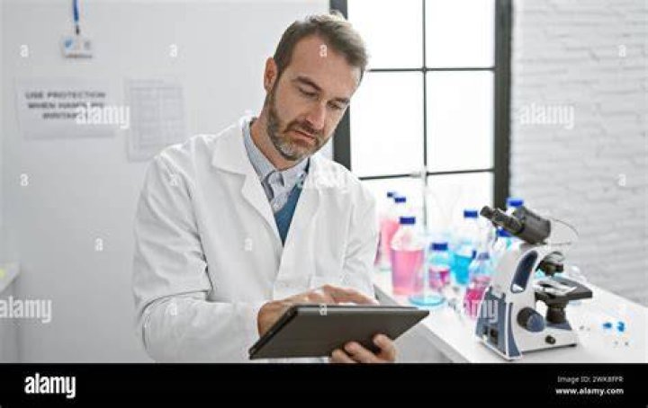 Researcher uses equipment in the Midwest Stem Cell Therapy Center