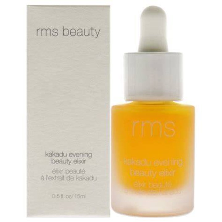 rms beauty kakadu plum elixir on a white background