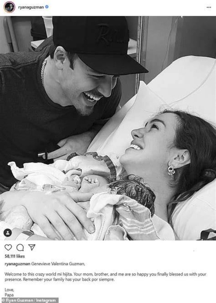 Ryan Guzman, Chrysti Ane Daughter Genevieve Valentina