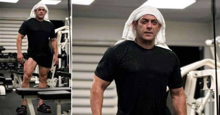 Salman Khan shares post-workout pic flaunting his thigh muscles