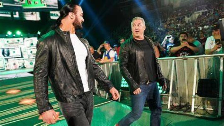 Shane McMahon & Drew McIntyre v The Undertaker & Roman Reigns Extreme Rules 2019 Cropped