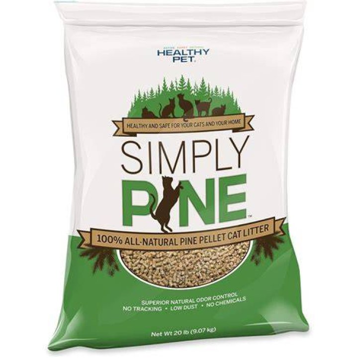 Simply Pine Unscented All-Natural Pine Pellet Cat Litter
